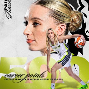 飞翼官方：状元佩奇是队史拿到500分最快的球员